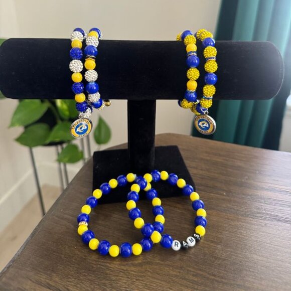 Los Angeles Rams Bracelets - Picture 1 of 1
